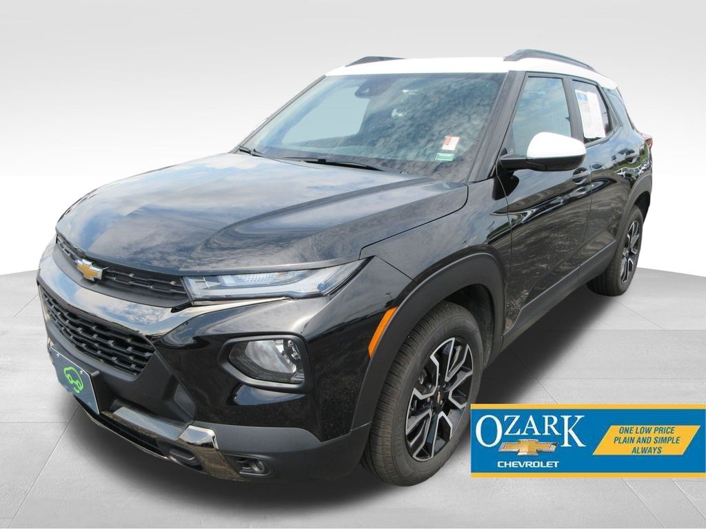 Mosaic Black Metallic 2023 Chevrolet Trailblazer SUV / Crossover Front-Wheel Drive Continuously Variable Transmission