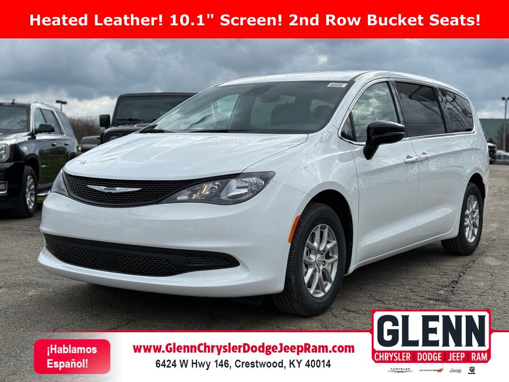 Bright White Clearcoat 2026 Chrysler Voyager LX FWD Minivan Front-Wheel Drive 9-Speed Automatic