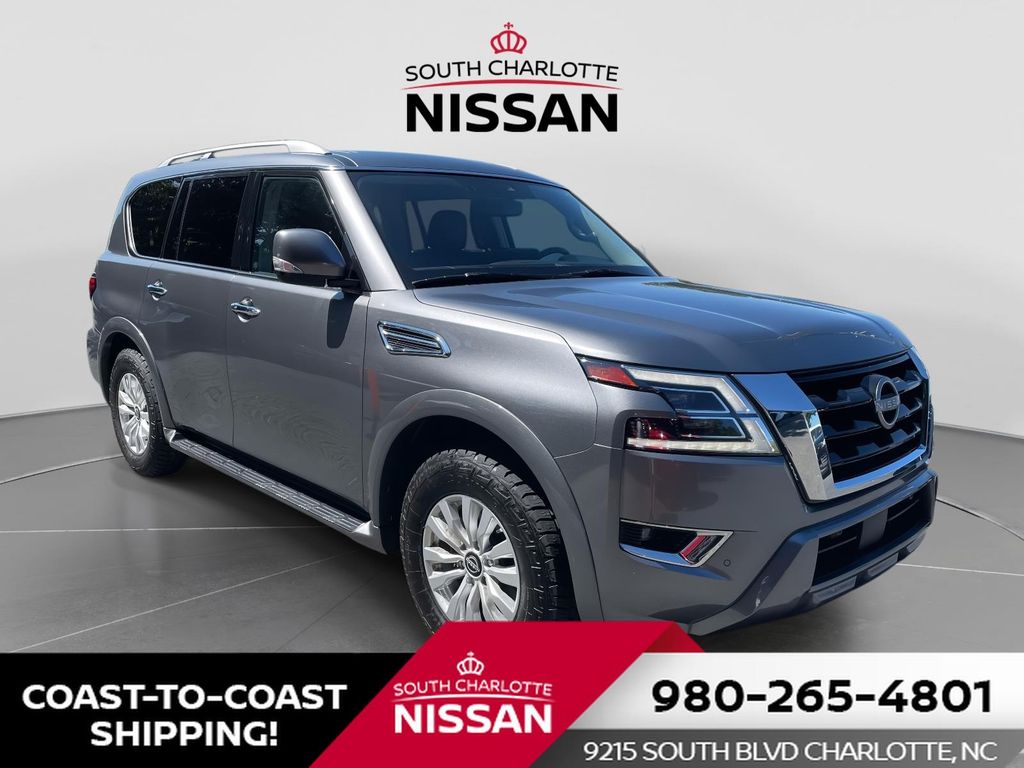 Gray 2024 Nissan Armada SUV / Crossover 4X2 7-Speed Automatic
