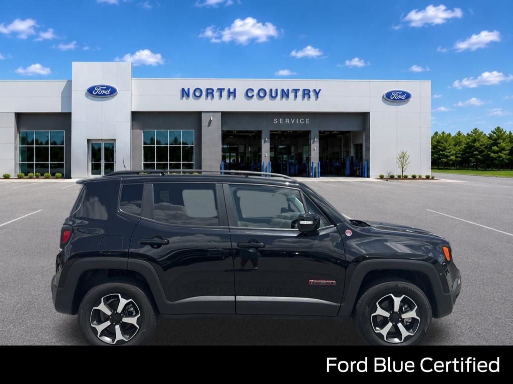 Black Clearcoat 2022 Jeep Renegade SUV / Crossover Four-Wheel Drive 9-Speed Automatic