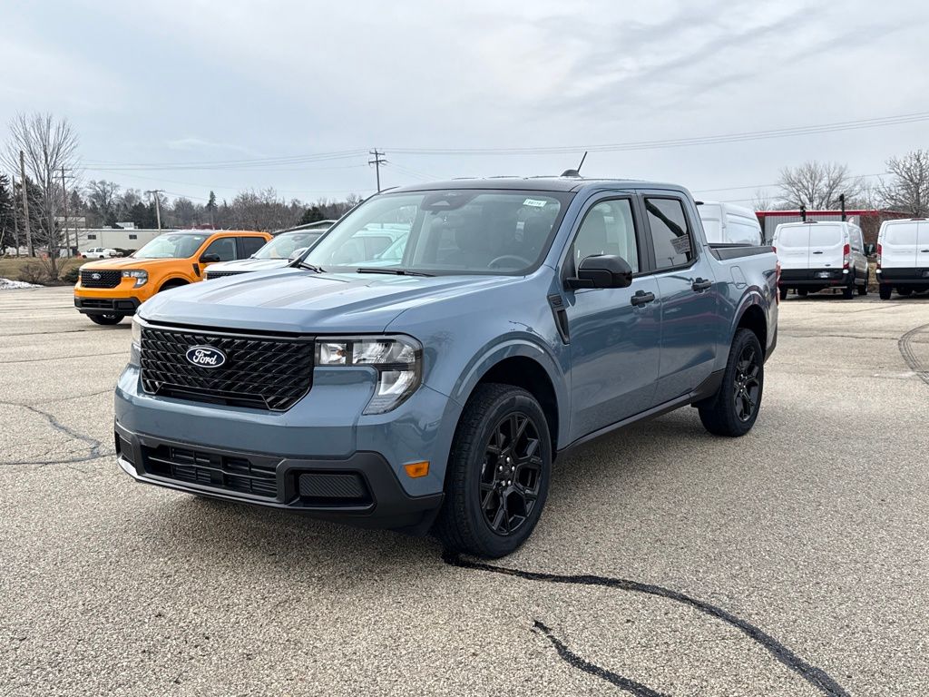 Blue (Azure Gray Metallic Tri-Coat) 2026 Ford Maverick Pickup Truck All-Wheel Drive 8-Speed Automatic