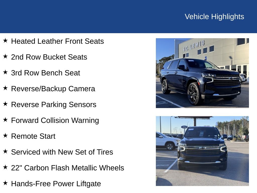 2021 Chevrolet Tahoe 4WD LT