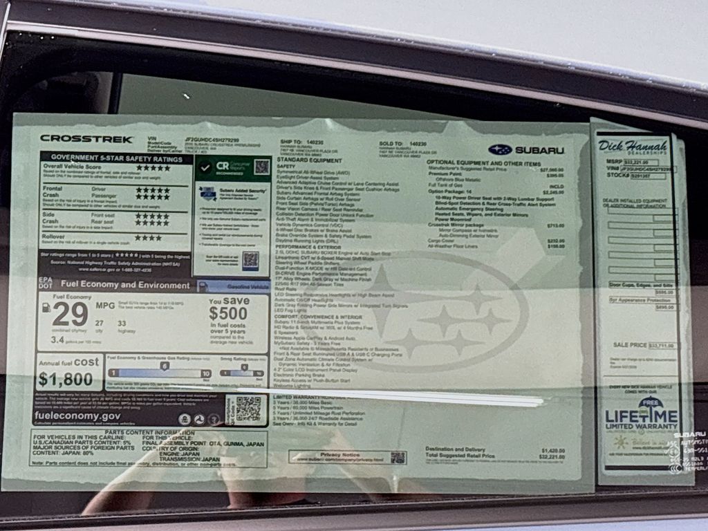 2025 Subaru Crosstrek Premium