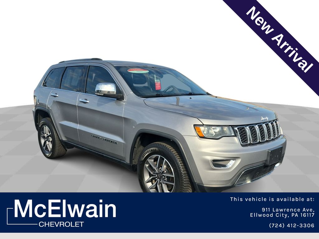 Billet Silver Metallic Clearcoat 2021 Jeep Grand Cherokee SUV / Crossover Four-Wheel Drive 8-Speed Automatic