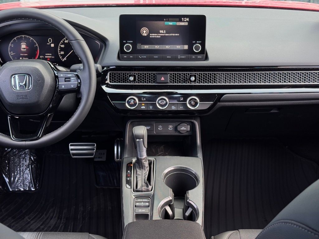 2026 Honda Civic Sport Red at Community Honda