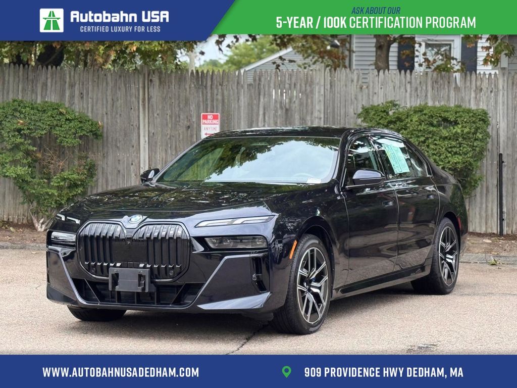 Carbon Black Metallic 2023 BMW 7 Series Sedan All-Wheel Drive 8-Speed Automatic