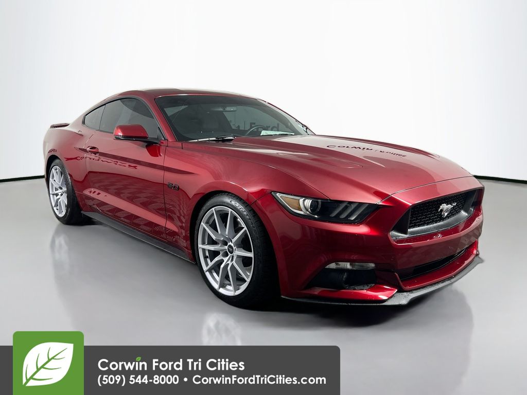 Ruby Red Metallic Tinted Clearcoat 2016 Ford Mustang Coupe Rear-Wheel Drive 6-Speed Automatic
