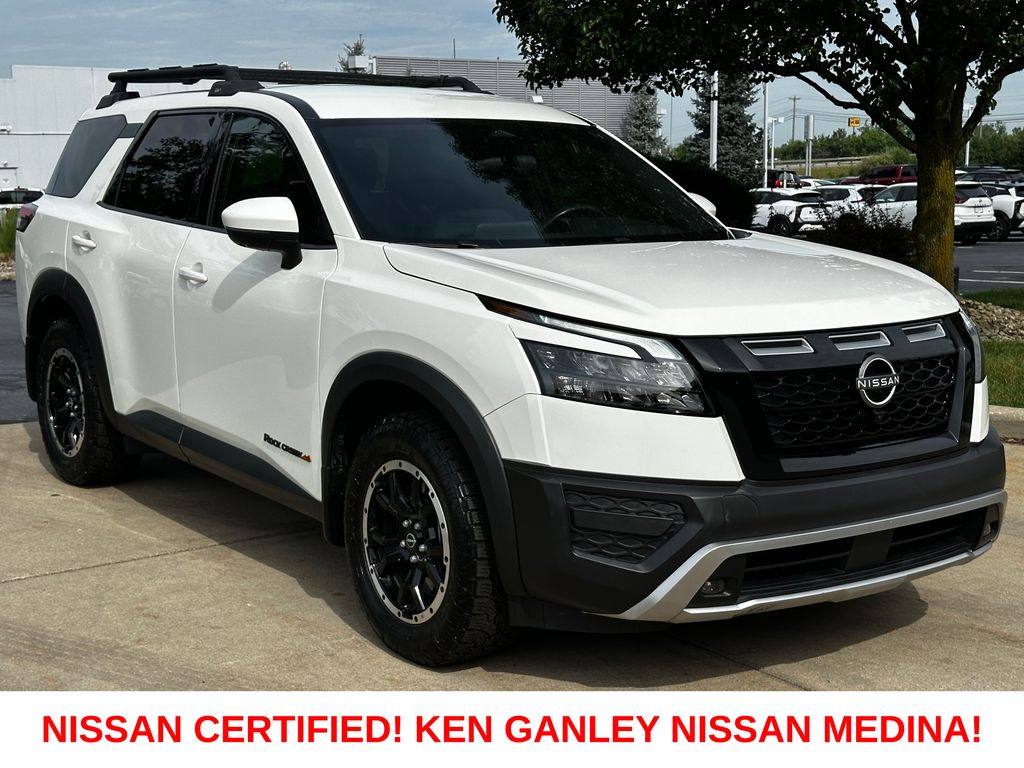 Glacier White 2024 Nissan Pathfinder SUV / Crossover All-Wheel Drive 9-Speed Automatic
