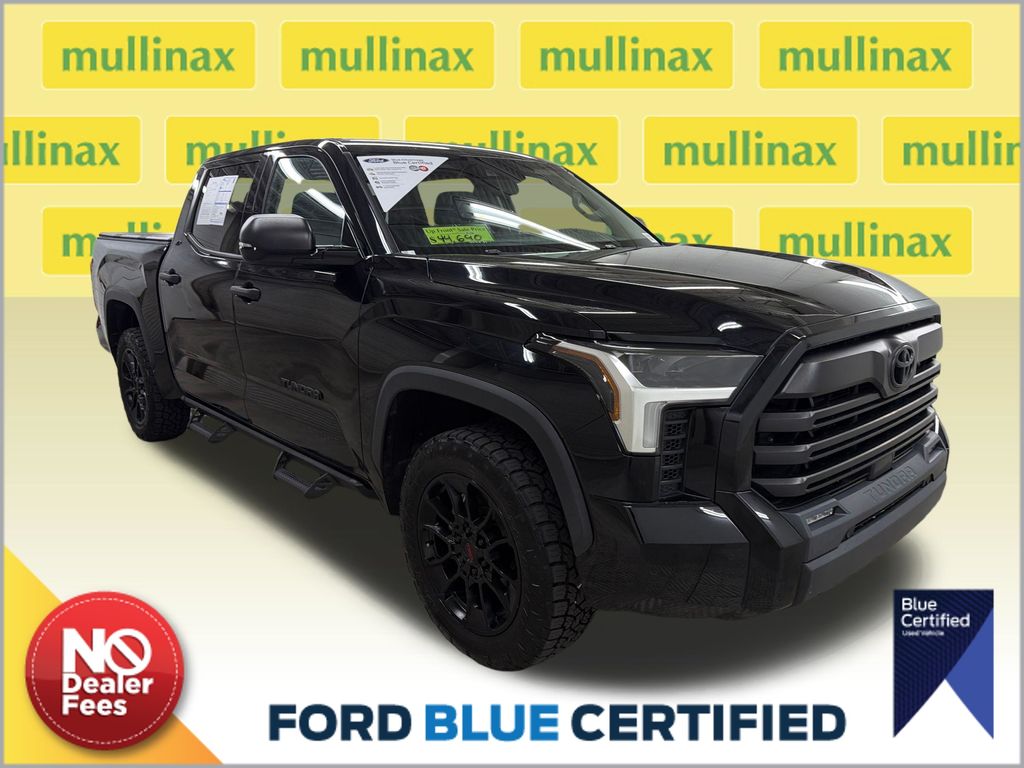 Midnight Black Metallic 2023 Toyota Tundra Pickup Truck Four-Wheel Drive Automatic