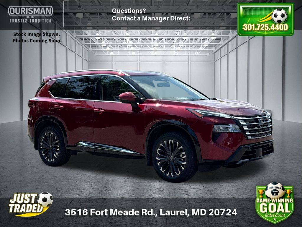 Red (Scarlet) 2024 Nissan Rogue SUV / Crossover All-Wheel Drive Continuously Variable Transmission