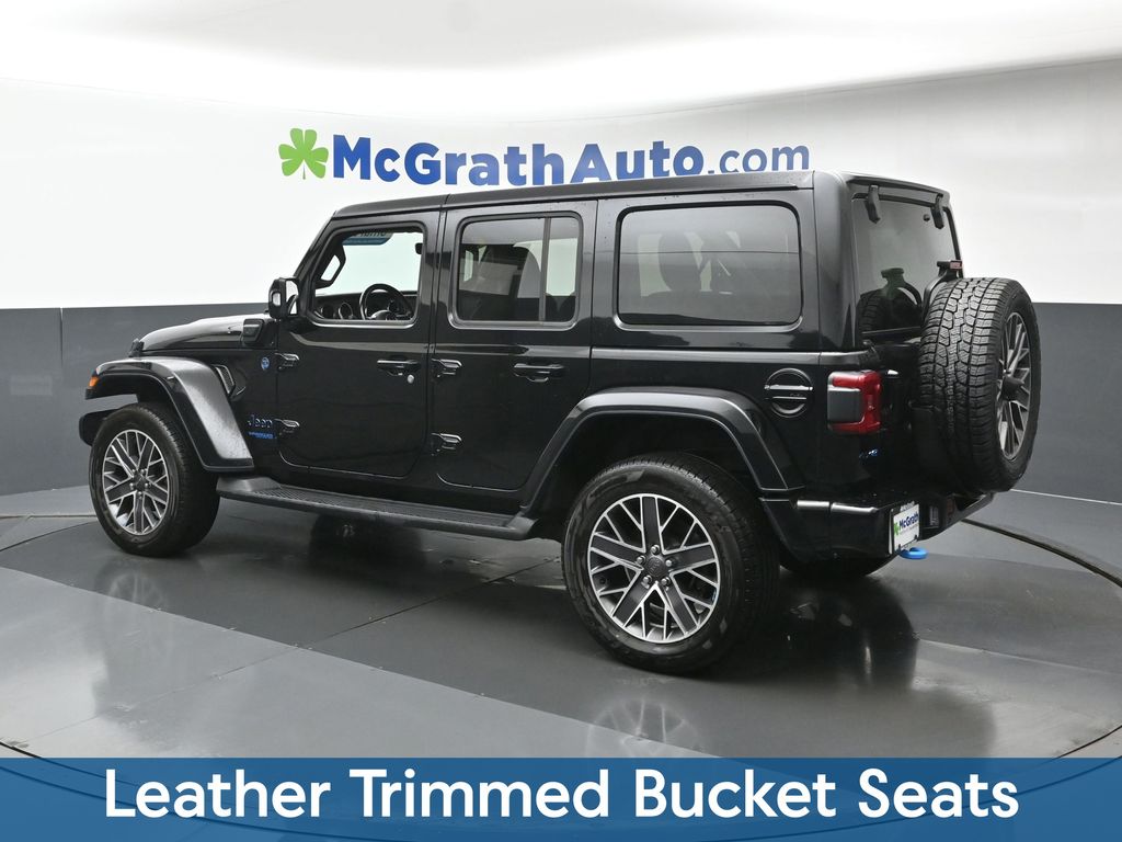 Used 2022 Black Jeep Unlimited Sahara High Altitude 4xe image 25