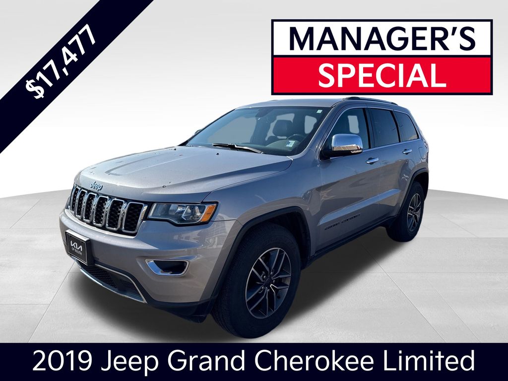Billet Silver Metallic Clearcoat 2019 Jeep Grand Cherokee Limited 4WD SUV / Crossover Four-Wheel Drive 8-Speed Automatic