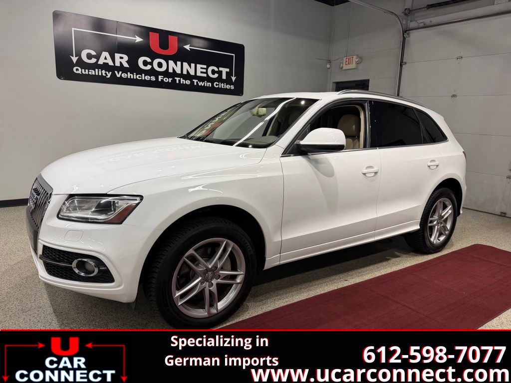 White 2013 Audi Q5 SUV / Crossover All-Wheel Drive 8-Speed Automatic