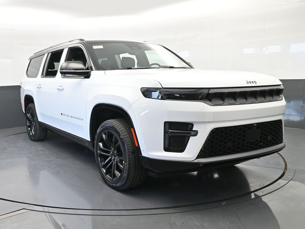 New 2026 Bright White Clearcoat Jeep Summit Obsidian image 9