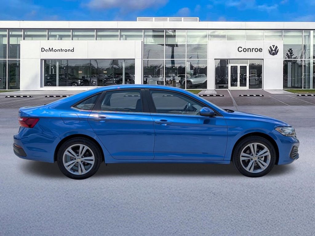 2024 Volkswagen Jetta 1.5T SE Blue at Texan Dodge Chrysler Jeep Ram