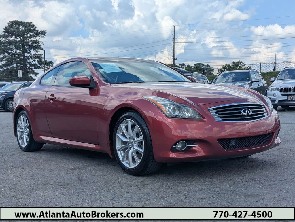 Red (Venetian Ruby) 2014 INFINITI Q60 Premium Coupe RWD Coupe 7-Speed Automatic