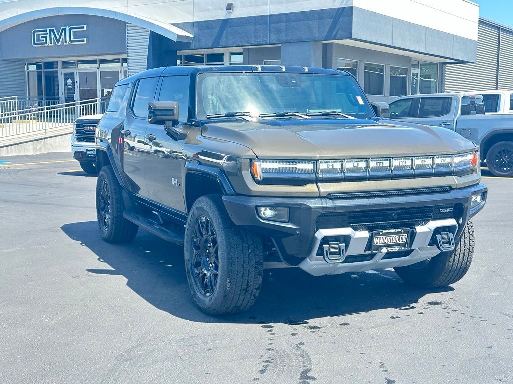 Deep Aurora Metallic (Dark Bronze) 2025 GMC Hummer EV SUV SUV / Crossover All-Wheel Drive 1-Speed Automatic
