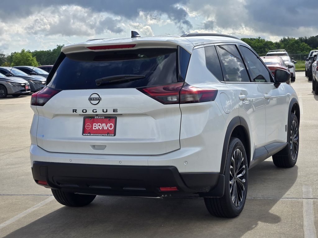 2026 Nissan Rogue Dark Armor White at Bravo Nissan