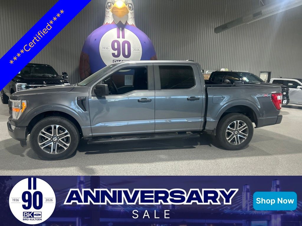 Carbonized Gray Metallic 2021 Ford F-150 Pickup Truck 4X2 Automatic