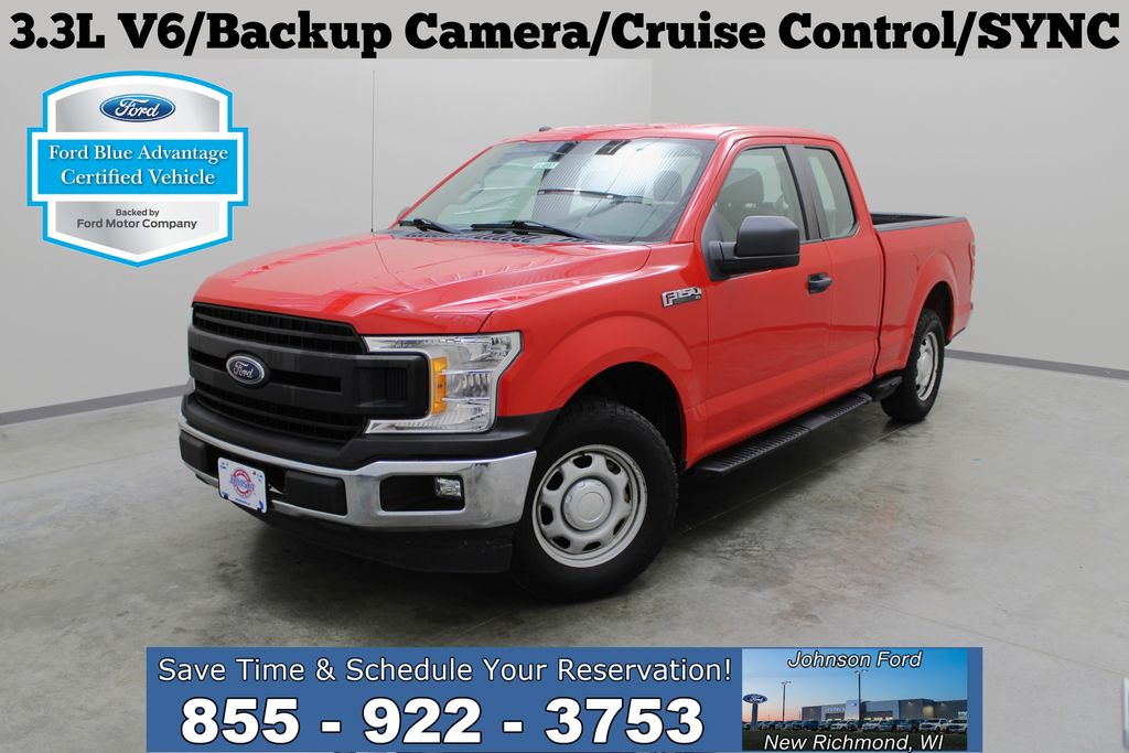 Race Red 2018 Ford F-150 Pickup Truck 4X2 6-Speed Automatic
