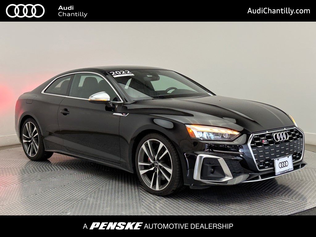 2022 Audi S5 3.0T quattro Premium Plus Coupe AWD