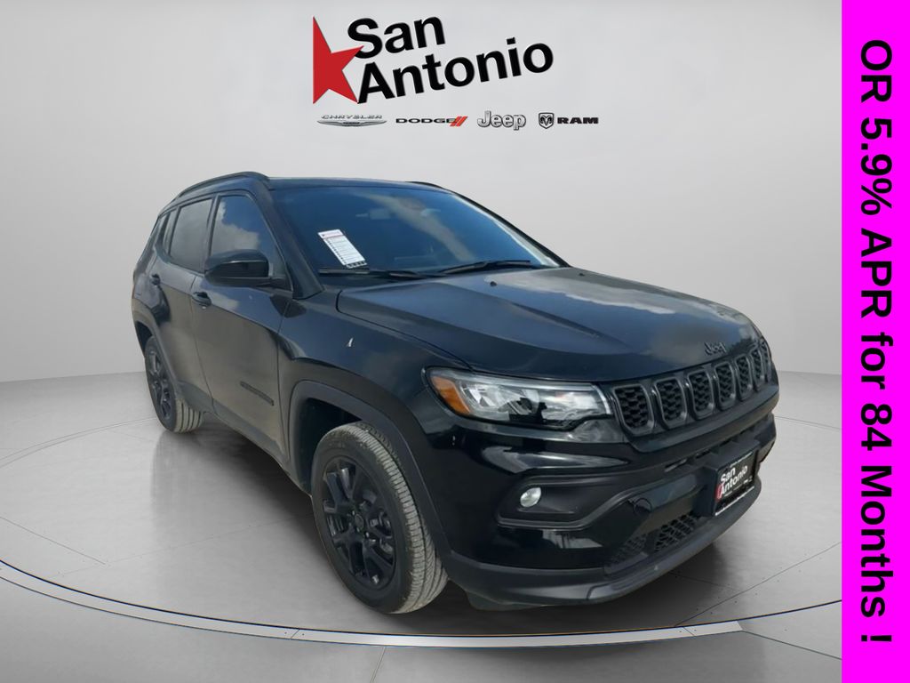 Diamond Black Crystal Pearlcoat 2026 Jeep Compass SUV / Crossover Four-Wheel Drive 8-Speed Automatic