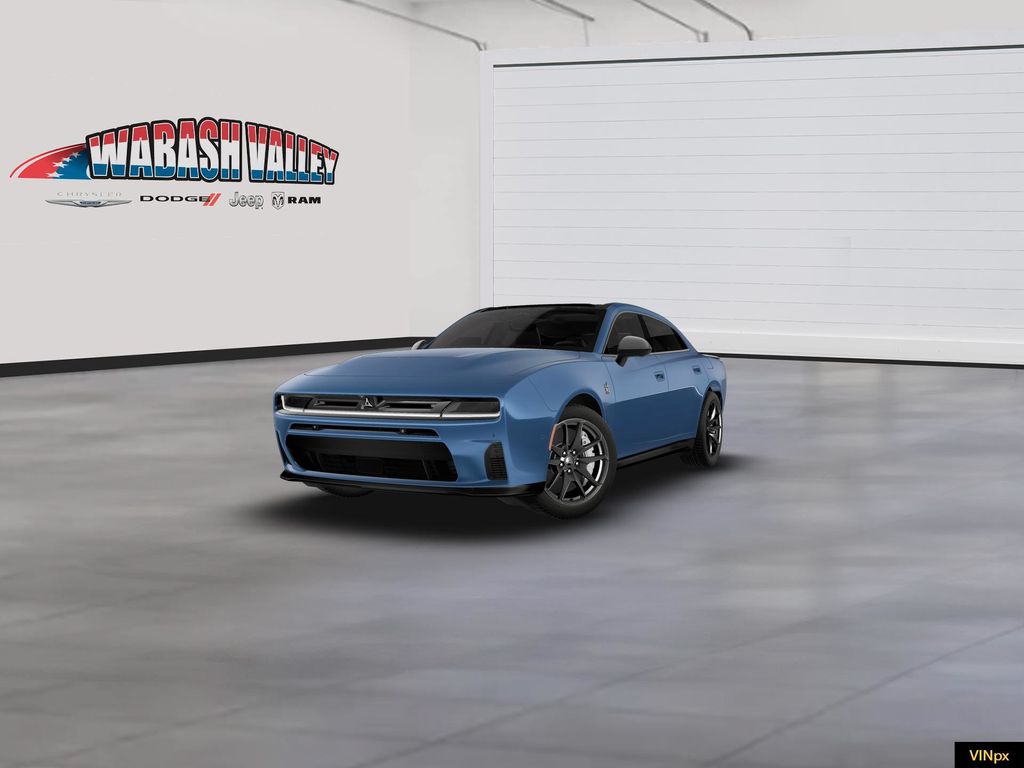 Electric Blue Pearlcoat 2026 Dodge Charger Sedan All-Wheel Drive 8-Speed Automatic