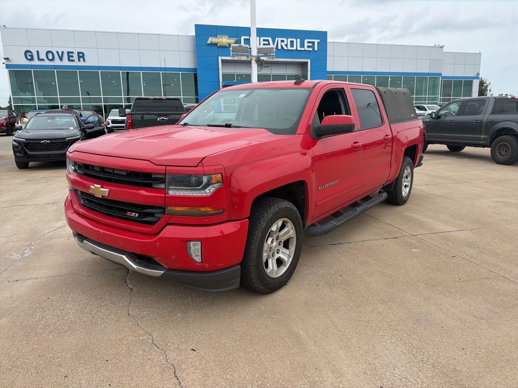 Red Hot 2016 Chevrolet Silverado 1500 Pickup Truck Four-Wheel Drive 6-Speed Automatic Overdrive