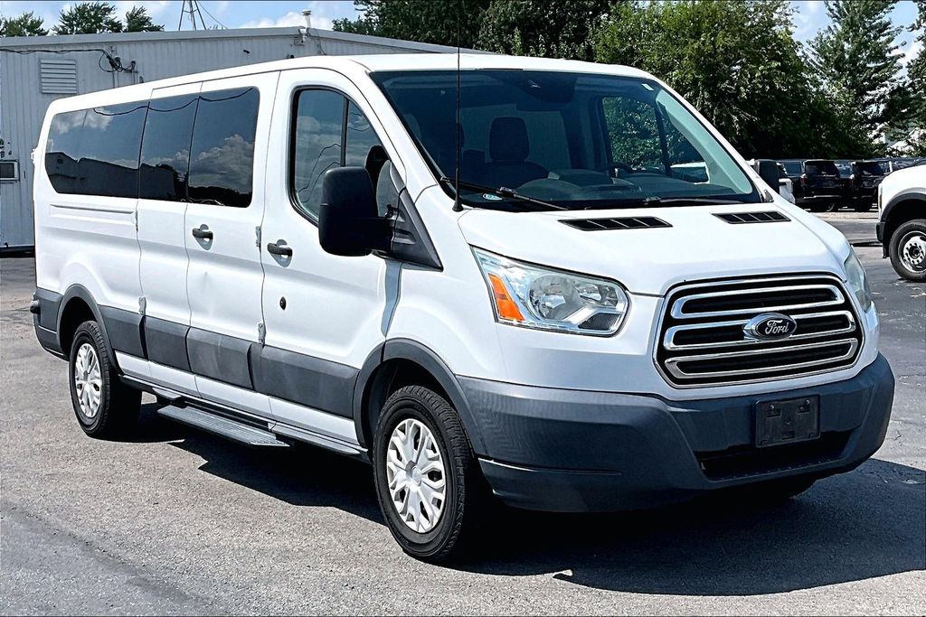  2016 Ford Transit Passenger 350 XLT Low Roof LWB RWD with 60/40 Passenger-Side Doors   
