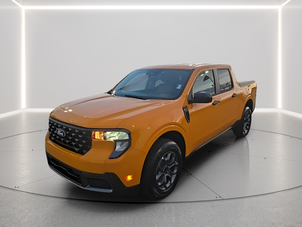 Orange Fury Metallic Tri-Coat 2026 Ford Maverick Pickup Truck Front-Wheel Drive 8-Speed Automatic