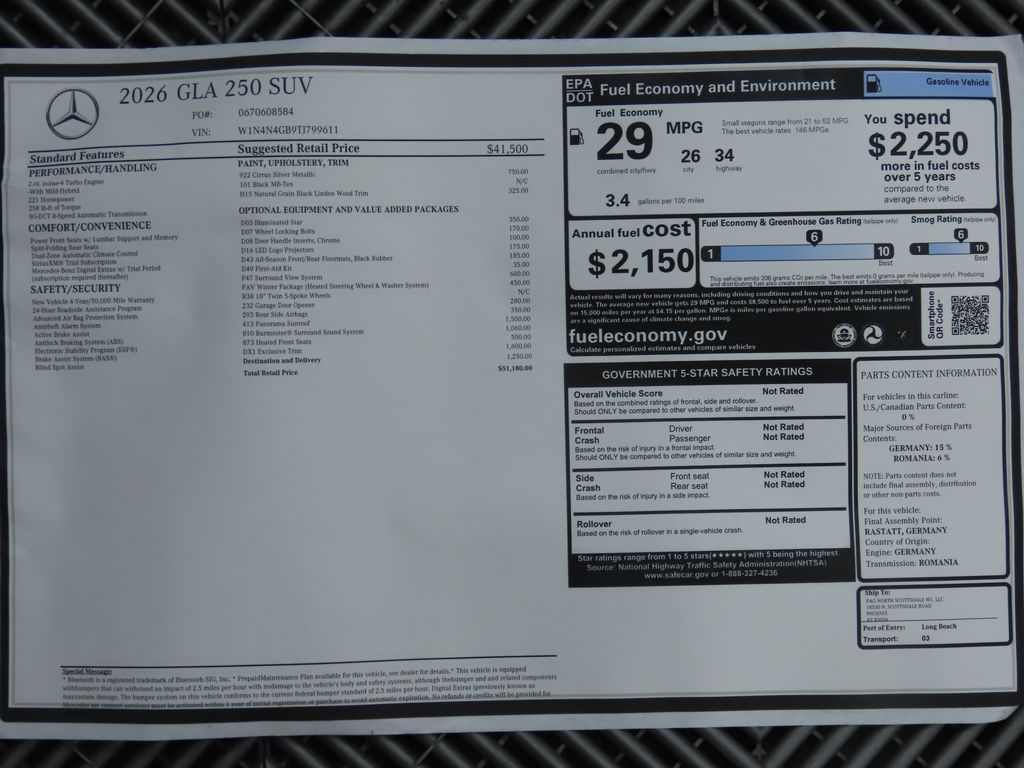 Thumbnail: 2026 Mercedes-Benz GLA - 9