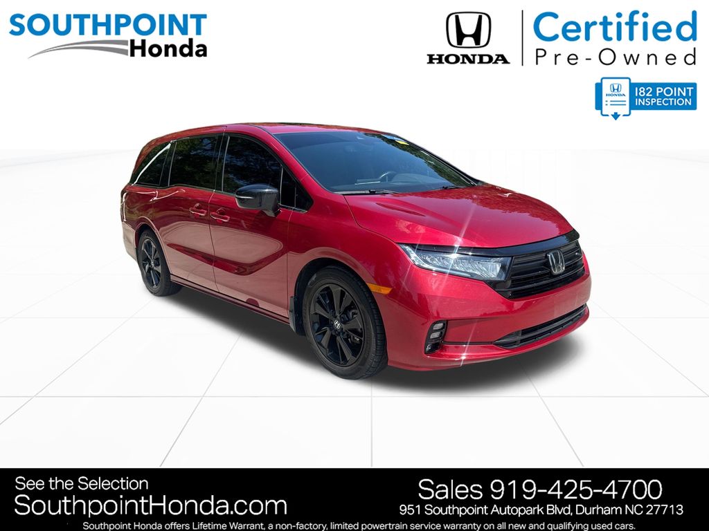 Radiant Red Metallic II 2023 Honda Odyssey Minivan Front-Wheel Drive Automatic