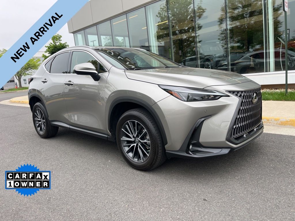 Silver 2022 Lexus NX 350 Premium AWD SUV / Crossover All-Wheel Drive 8-Speed Automatic