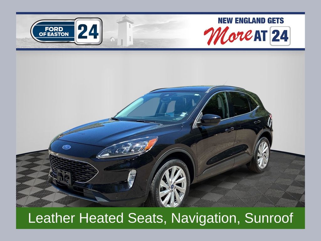 Black Metallic 2022 Ford Escape SUV / Crossover All-Wheel Drive 8-Speed Automatic
