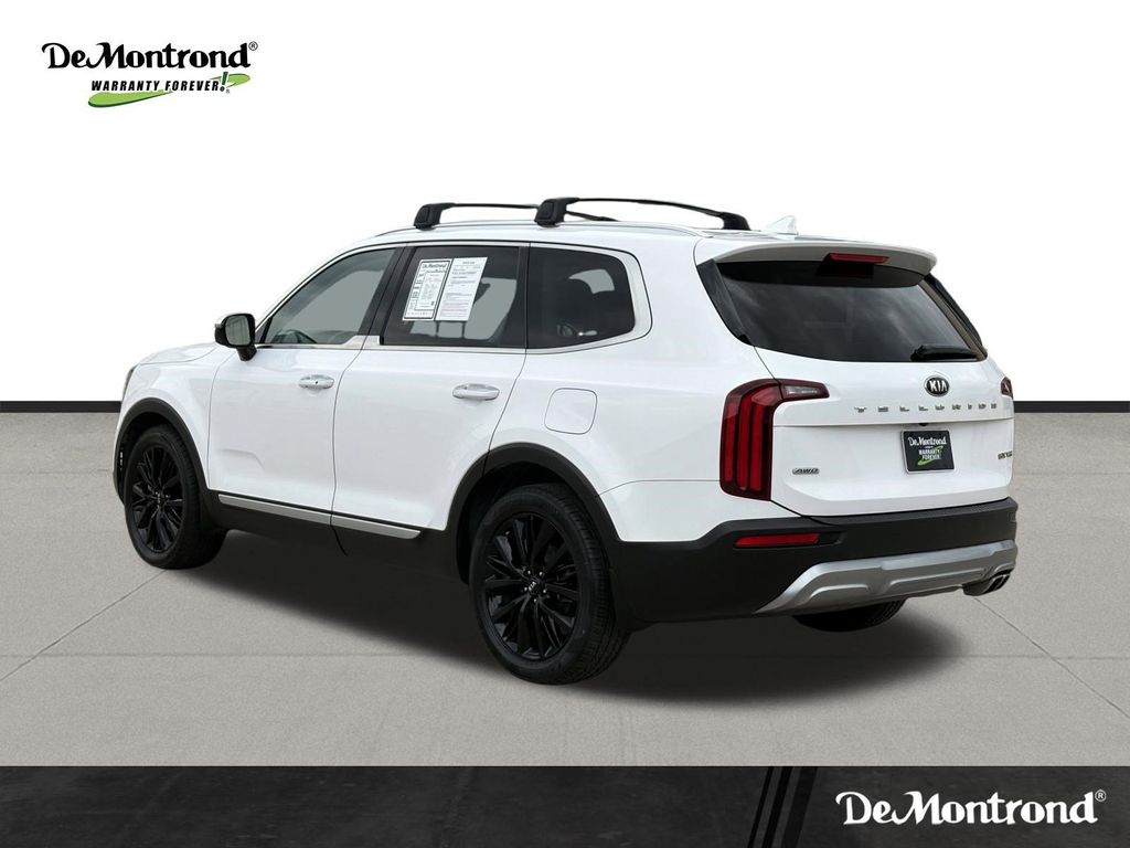 2021 Kia Telluride SX White at Shottenkirk Kia Fort Bend
