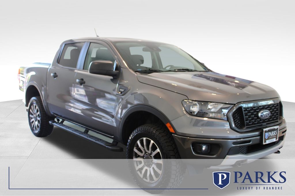 Carbonized Gray Metallic 2022 Ford Ranger XLT SuperCrew 4WD Pickup Truck Four-Wheel Drive Automatic