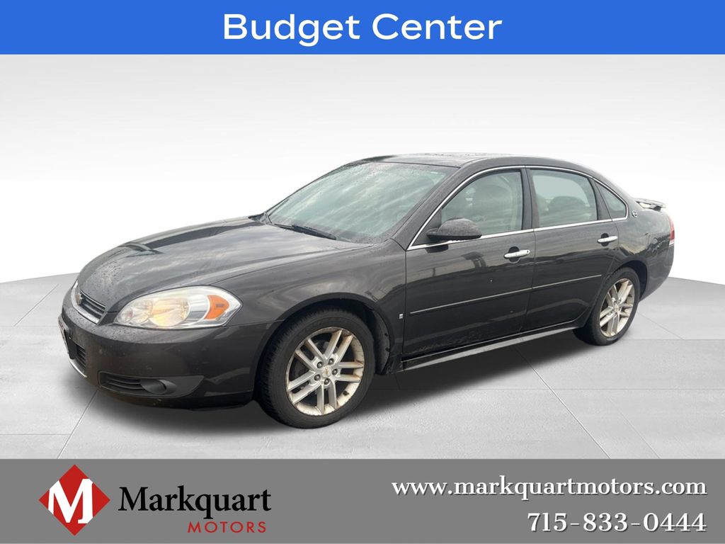 Mocha Bronze Metallic 2009 Chevrolet Impala Sedan Front-Wheel Drive 4-Speed Automatic Overdrive