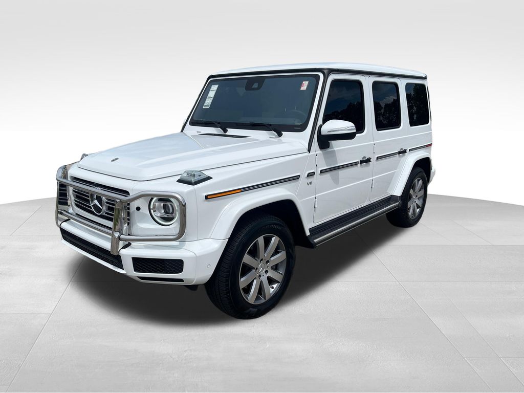 MANUFAKTUR Moonlight White Metallic 2023 Mercedes-Benz G-Class SUV / Crossover All-Wheel Drive 9-Speed Automatic