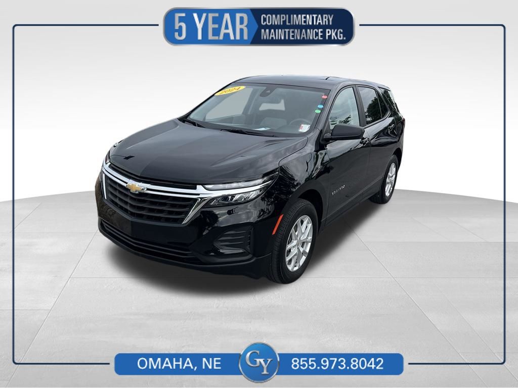 Mosaic Black Metallic 2024 Chevrolet Equinox SUV / Crossover Four-Wheel Drive 6-Speed Automatic Overdrive