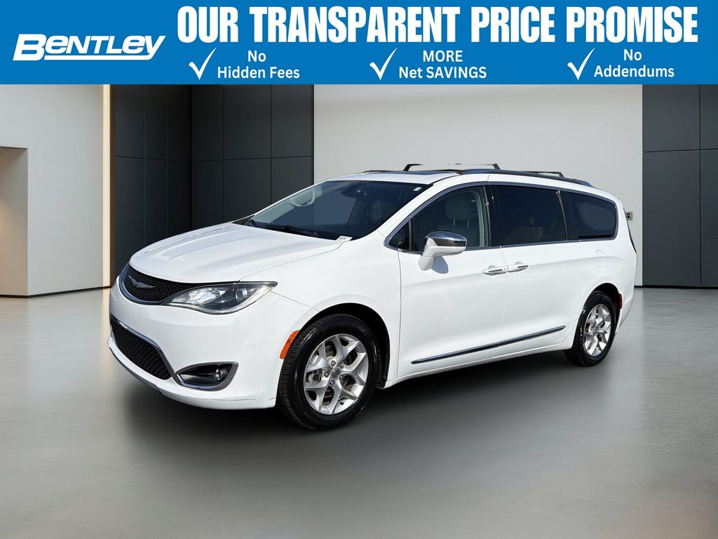 Bright White Clearcoat 2020 Chrysler Pacifica Minivan Front-Wheel Drive 9-Speed Automatic