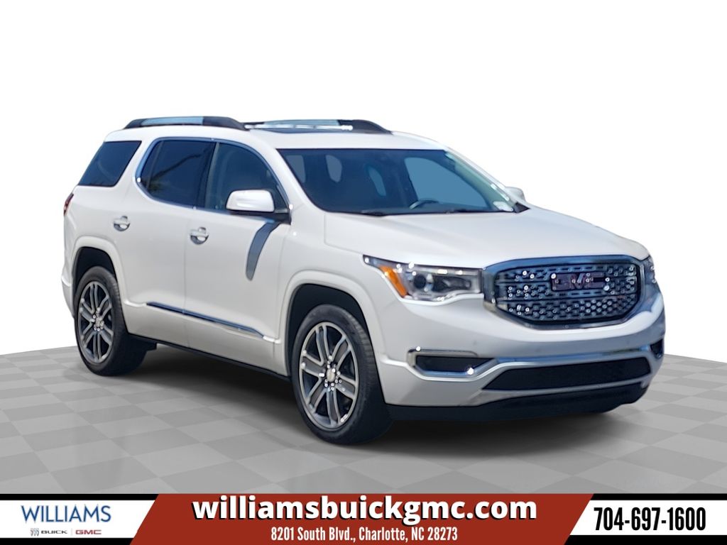 White Frost Tricoat 2019 GMC Acadia SUV / Crossover Front-Wheel Drive 6-Speed Automatic
