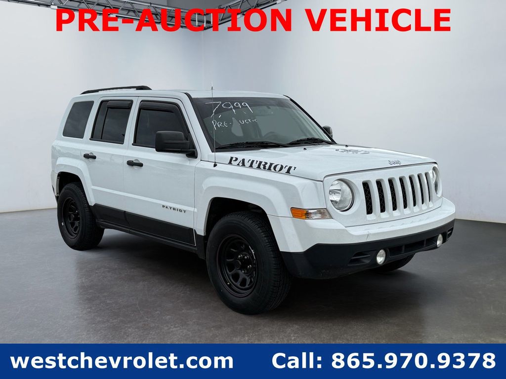 Bright White Clearcoat 2017 Jeep Patriot Sport 4WD SUV / Crossover Four-Wheel Drive 6-Speed Automatic