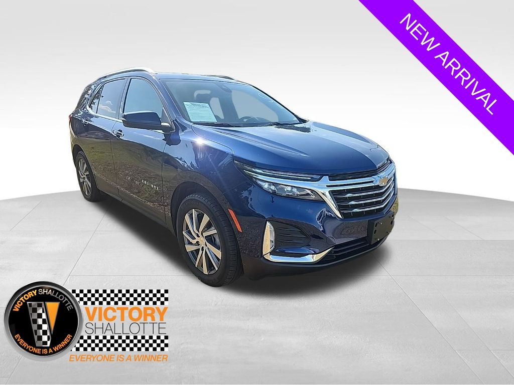 Blue Glow Metallic 2023 Chevrolet Equinox SUV / Crossover Four-Wheel Drive 6-Speed Automatic Overdrive