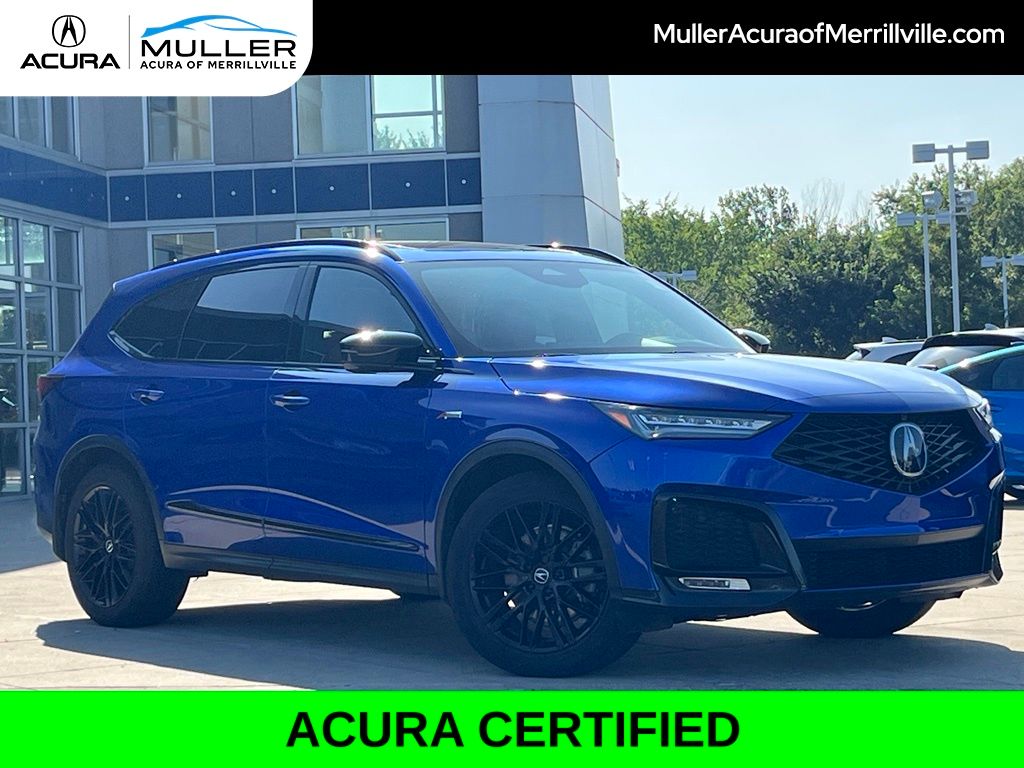 Apex Blue Pearl 2025 Acura MDX SUV / Crossover All-Wheel Drive Automatic