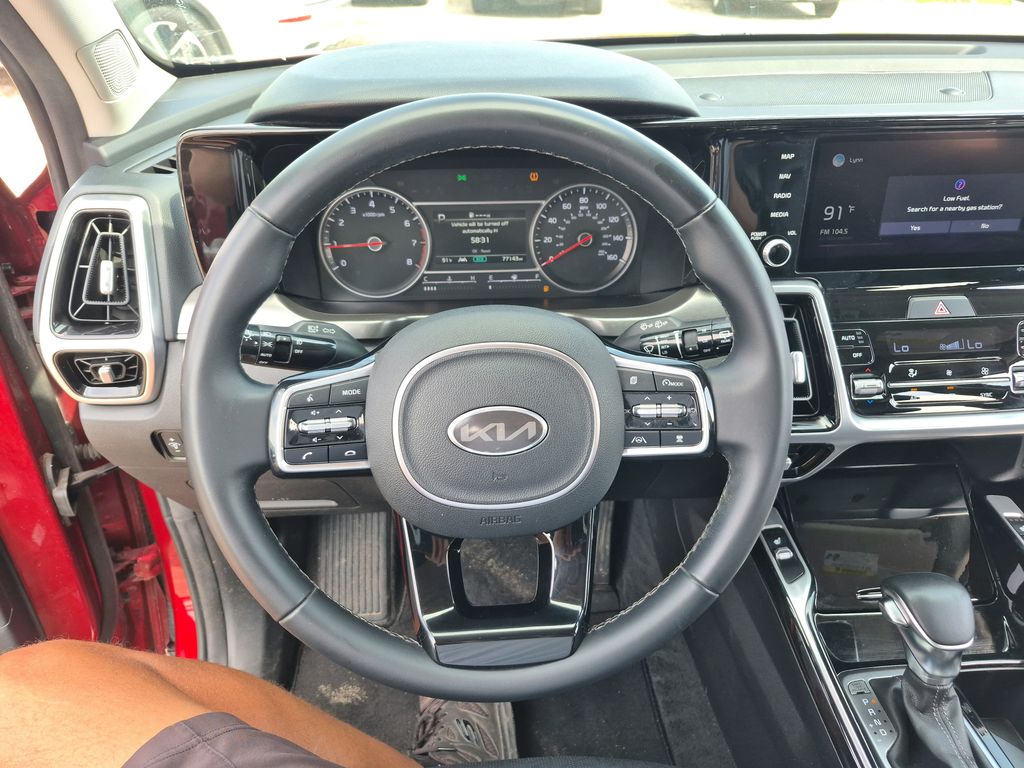 2021 Kia Sorento SX Red at Community Kia