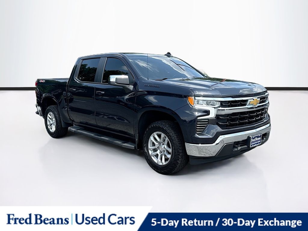 Dark Ash Metallic 2023 Chevrolet Silverado 1500 Pickup Truck Four-Wheel Drive Automatic