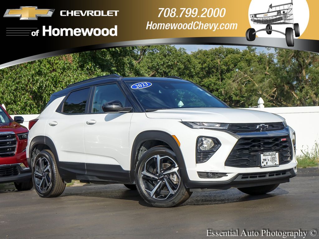 Summit White 2023 Chevrolet Trailblazer SUV / Crossover Front-Wheel Drive Continuously Variable Transmission