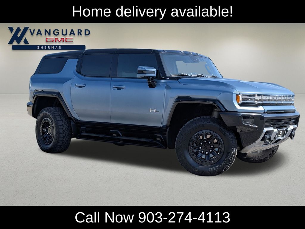 Neptune Blue Matte 2024 GMC Hummer EV SUV SUV / Crossover All-Wheel Drive 1-Speed Automatic