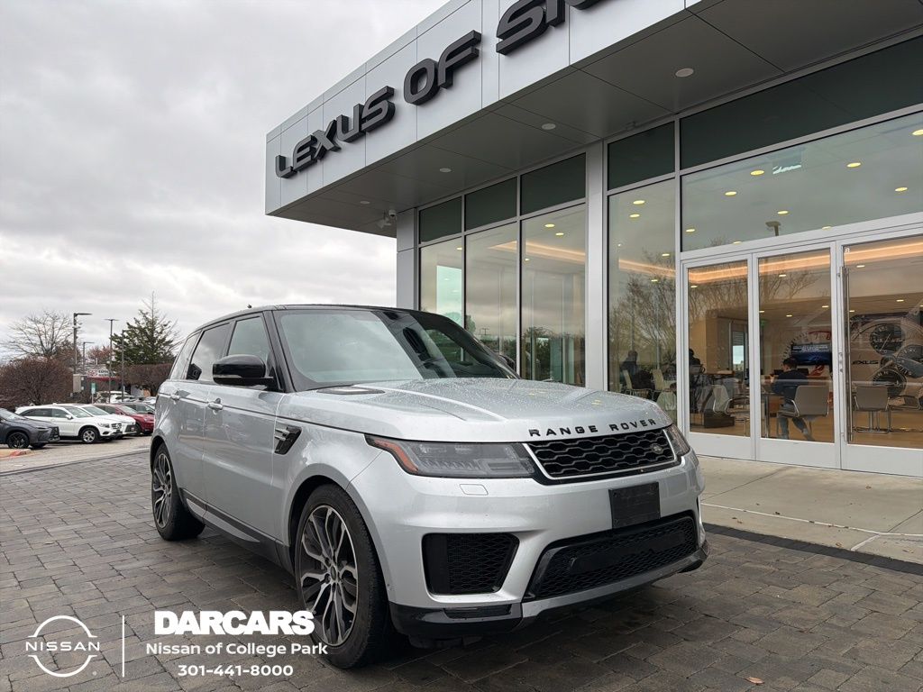 Silver 2019 Land Rover Range Rover Sport SUV / Crossover 8-Speed Automatic