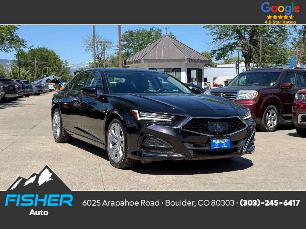 Purple (Phantom Violet Pearl) 2021 Acura TLX SH-AWD with Technology Package Sedan All-Wheel Drive Automatic